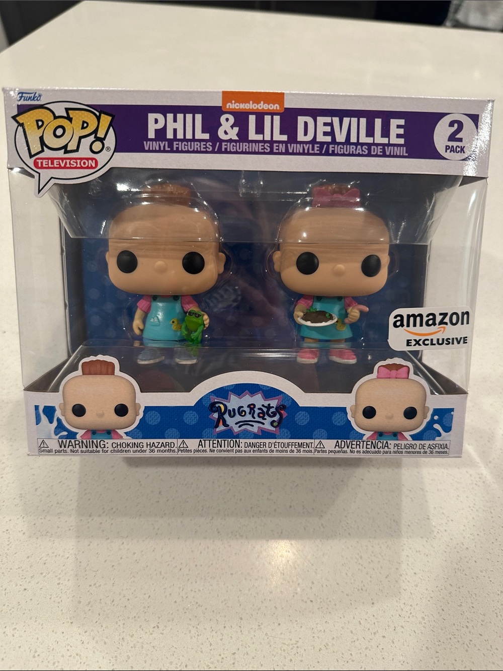 Funko Pop - rugrats - Phil and lil - Nickelodeon - 2 pack